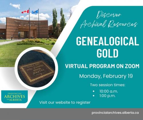 What S New Provincial Archives Of Alberta   FHD 2024   Gene Gold Ad 